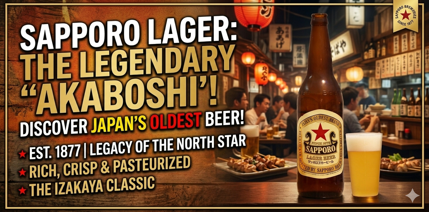 The Red Star of Japan’s Izakayas: Why Real Beer Lovers Hunt for Sapporo Lager